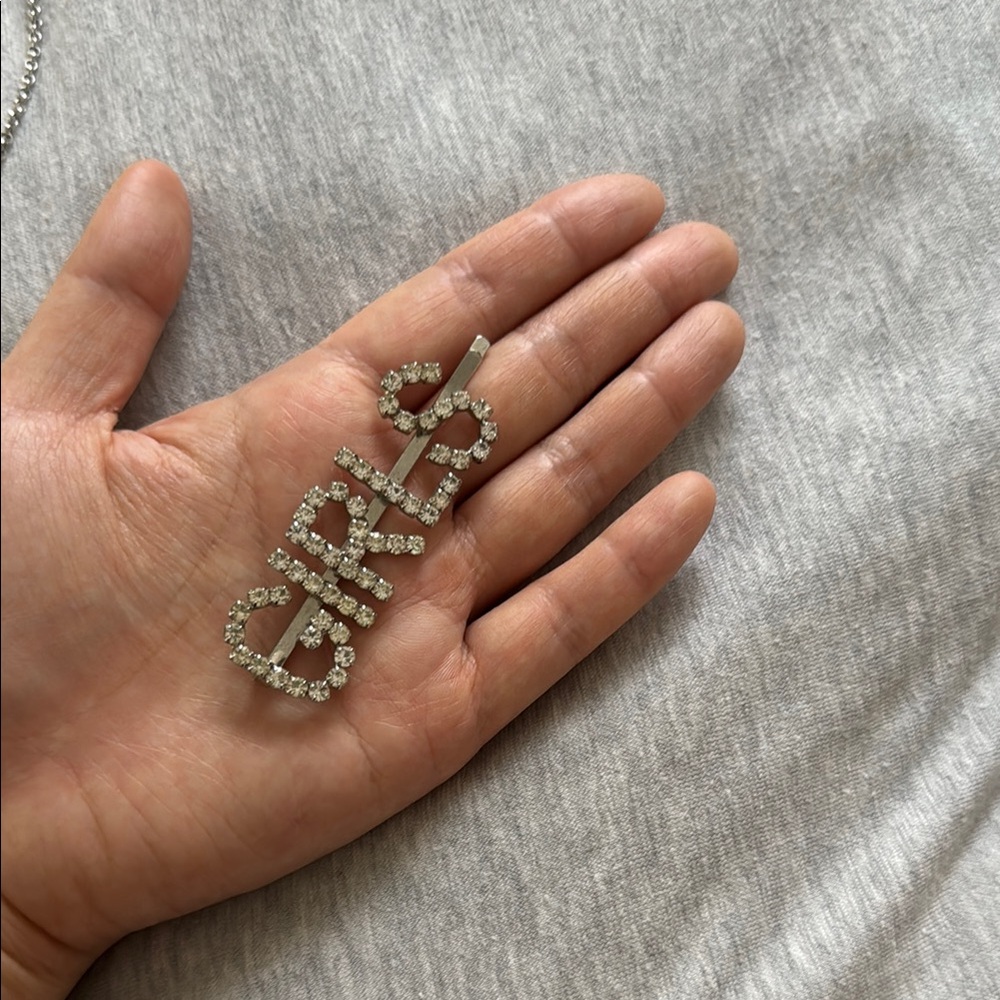 Elegant Silver Crystal Earrings